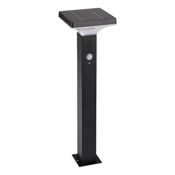 Rabalux - Lámpara solar LED con sensor LED/4W/3,7V IP44 negro