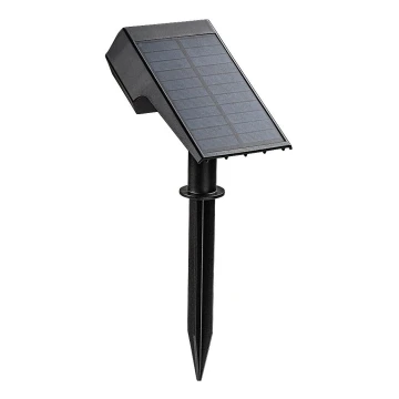 Rabalux - Lámpara solar LED LED/0,5W/3,7V IP65 negro