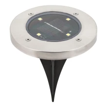 Rabalux - LED Lámpara exterior con sensor LED/0,24W/1xAA negro IP44