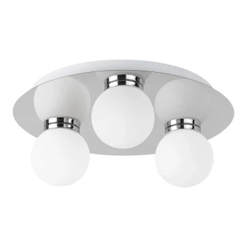 Rabalux - Plafón de baño BECCA 3xG9/28W/230V IP44