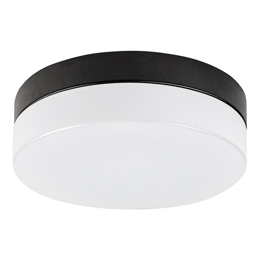 Rabalux - Plafón LED de baño LED/18W/230V IP44 4000K diá. 28 cm negro