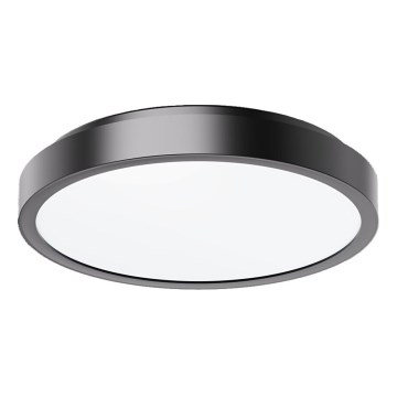 Rabalux - Plafón LED de baño LED/48W/230V IP44 4000K diá. 42 cm negro