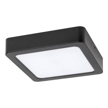 Rabalux - Plafón LED LED/15W/230V 4000K 16x16 cm negro