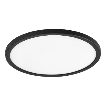 Rabalux - Plafón LED LED/24W/230V 3000/4000/6000K diá. 29 cm negro