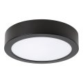 Rabalux - Plafón LED LED/7W/230V 4000K diá. 12 cm negro