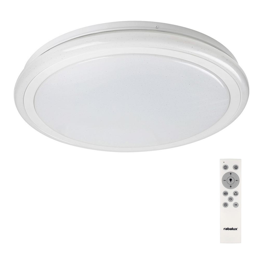 Rabalux - Plafón LED regulable con control remoto RGB LED/32W/230V