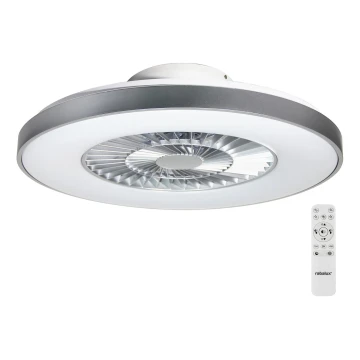 Rabalux - Plafón LED Regulable con ventilador LED/40W/230V + CR 3000-6500K