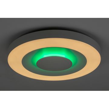 Rabalux - Plafón LED RGB Regulable LED/40W/230V + CR 3000-6000K