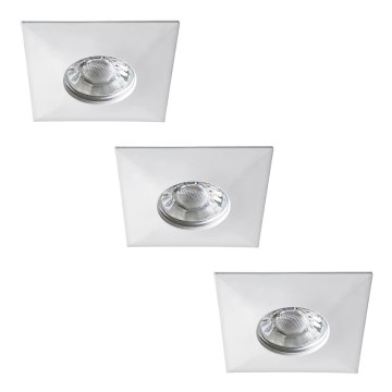 Rabalux - SET 3xLED Lámpara empotrable de baño 1xLED/4W/230V IP44