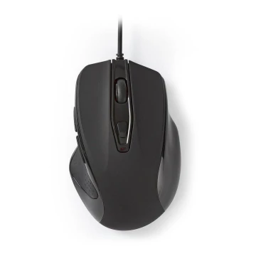 Ratón para juegos 800/1200/2400/3200 DPI Negro