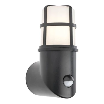 Redo 90201 - Lámpara de exterior con sensor TRITON 1xE27/28W/230V IP54 negro