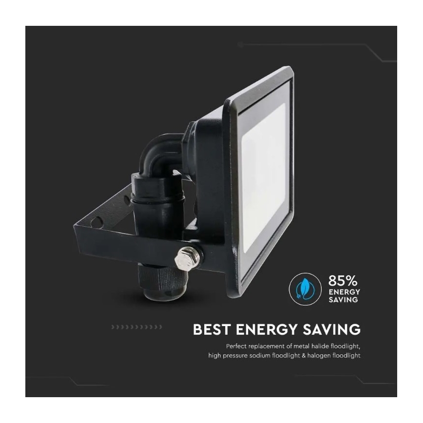 Reflector LED con conexión directa SAMSUNG CHIP LED/30W/230V IP65 6500K