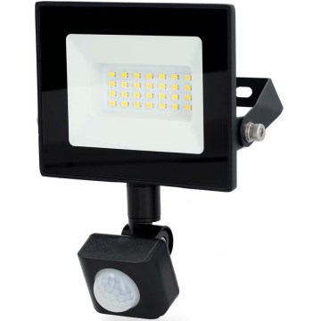 Reflector LED con sensor LED/20W/230V 4000K IP44