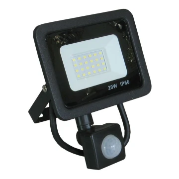 Reflector LED con sensor LED/20W/230V IP66