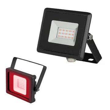 Reflector LED LED/10W/230V IP65 luz roja