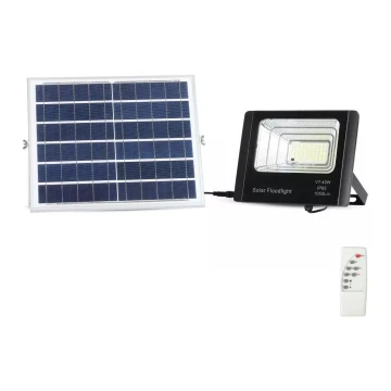 Reflector LED solar regulable LED/16W/3,2V 4000K IP65 + mando a distancia