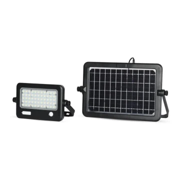 Reflector solar regulable con LED LED/10W/3.7V 4000K IP65 + puerto USB