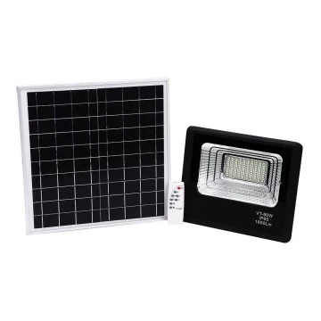 Reflector solar regulable LED LED/20W/6.4V 4000K IP65 + mando a distancia