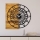 Reloj de pared 57x58 cm 1xAA madera/metal