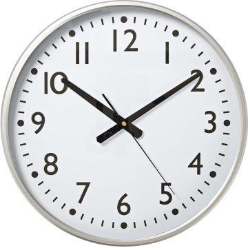 Reloj de pared diá. 38 cm 1xAA blanco