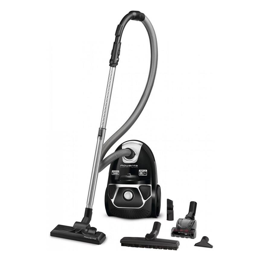 Rowenta - Aspiradora con bolsa COMPACT POWER ANIMAL CARE 3l 750W/230V negro