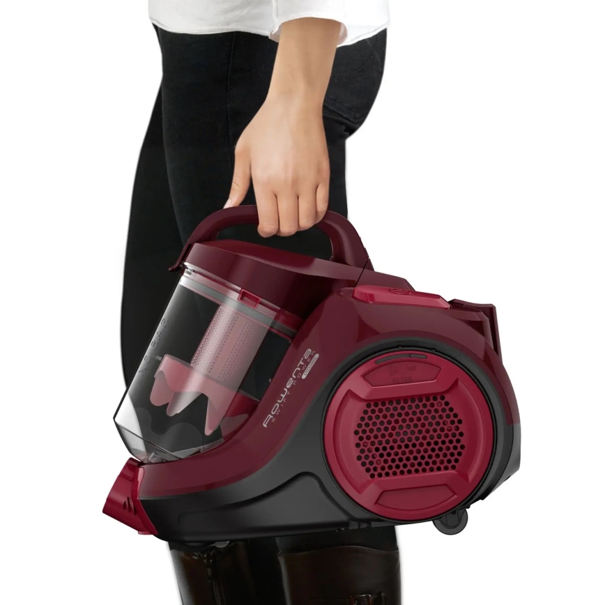 Rowenta - Aspiradora sin bolsa SWIFT POWER CYCLONIC 1,2l 750W/230V rojo