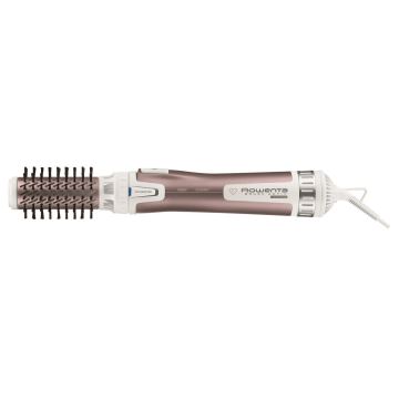 Rowenta - Cepillo de pelo giratorio PREMIUM CARE 1000W/230V rosa/blanco