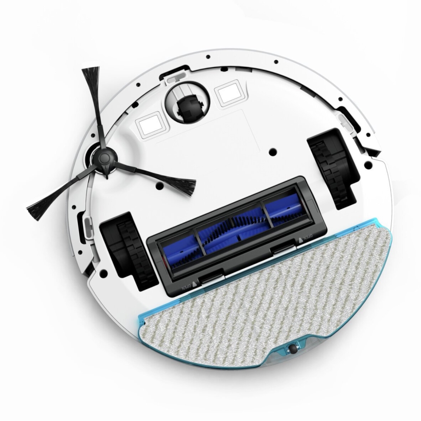 Rowenta - Robot aspirador inteligente con mop X-PLORER S70+ Animal Wi-Fi blanco
