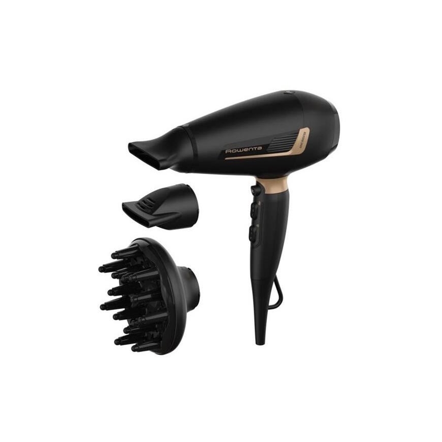 Rowenta - Secador de pelo PRO EXPERT 2200W/230V negro