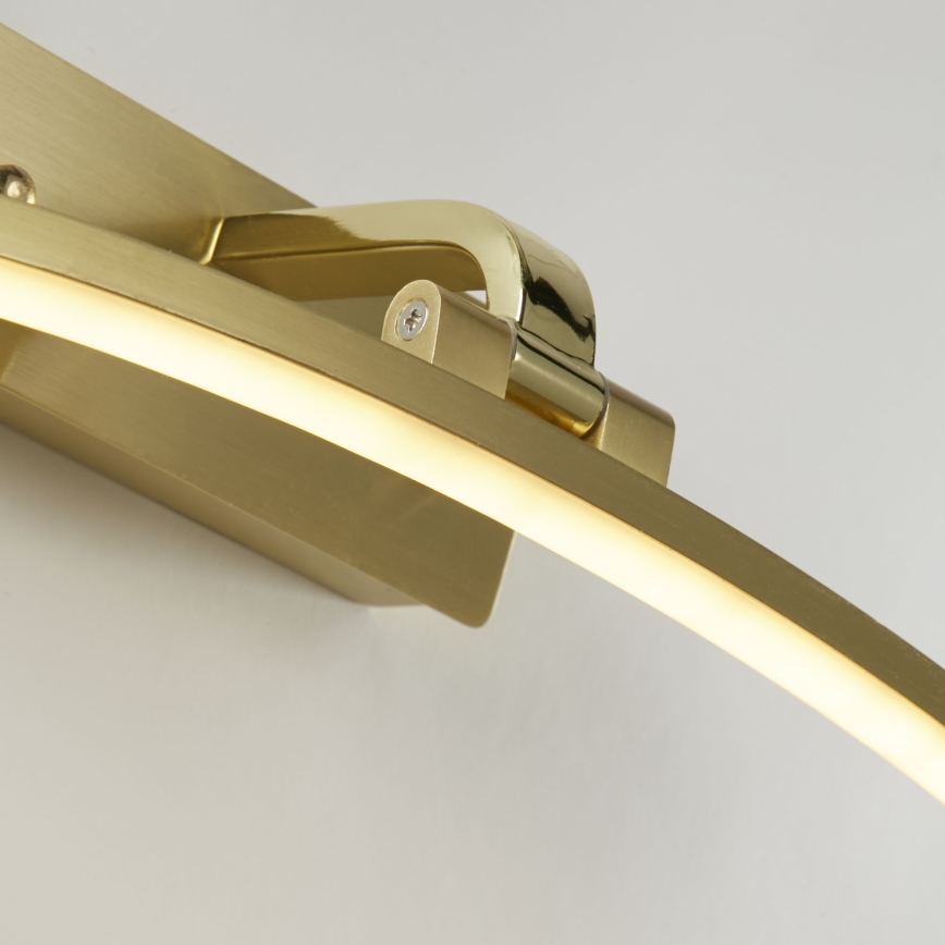 Searchlight - Lámpara LED de cuadro SANTORINI LED/8,2W/230V latón
