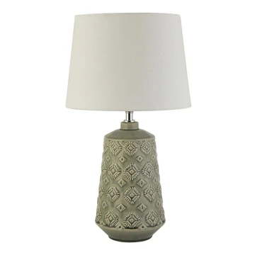 Searchlight - Lámpara de mesa EGYPT 1xE27/10W/230V cerámica