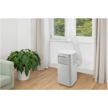 Sencor - Aire acondicionado móvil inteligente 3en1 con accesorios completos 760W/230V 7000BTU Wi-Fi + control remoto