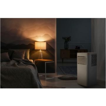 Sencor - Aire acondicionado móvil inteligente 3en1 con accesorios completos 760W/230V 7000BTU Wi-Fi + control remoto