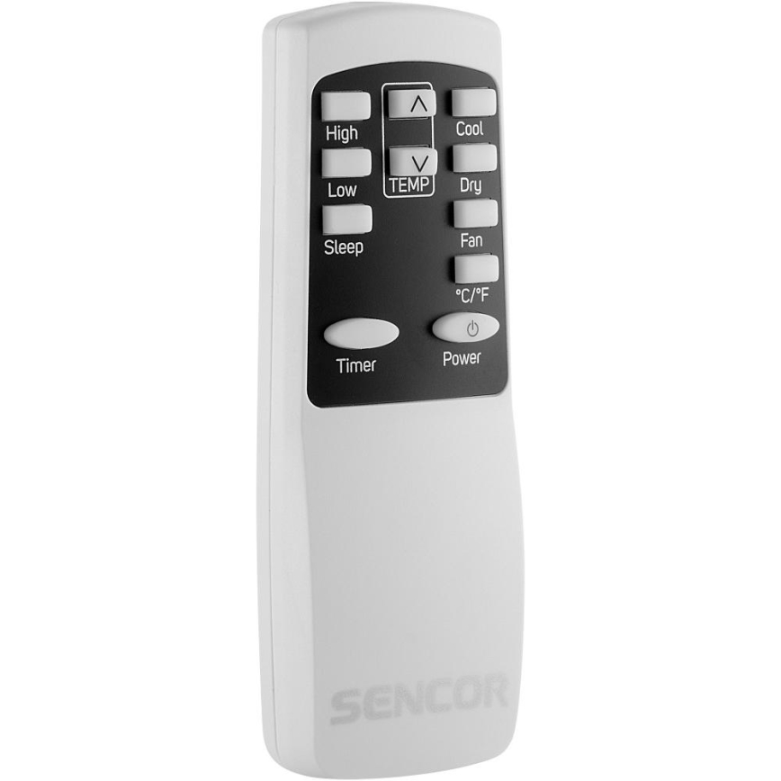 Sencor - Aire acondicionado móvil inteligente 3en1 con accesorios completos 760W/230V 7000BTU Wi-Fi + control remoto