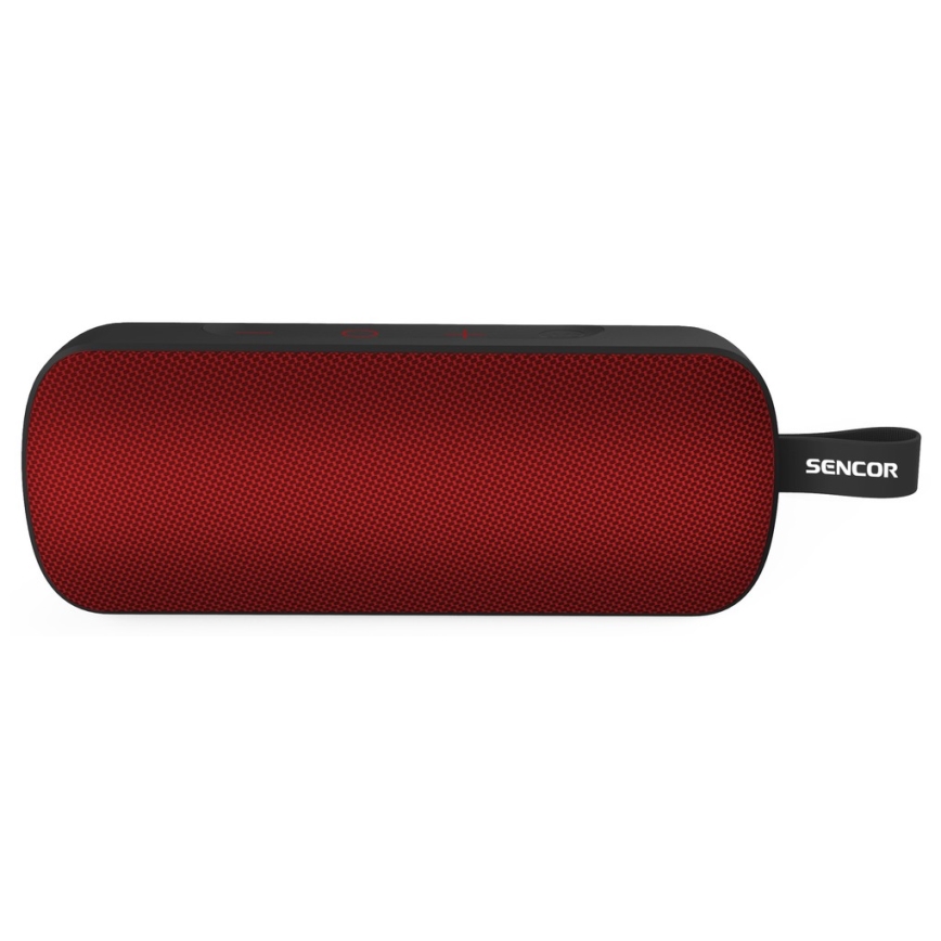 Sencor - Altavoz inalámbrico 10W 2000 mAh IPX7 rojo