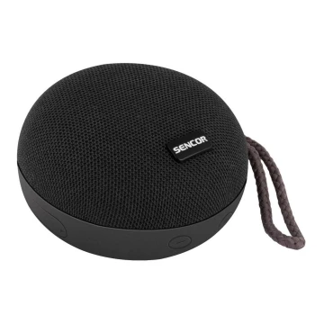 Sencor - Altavoz inalámbrico 3W 800 mAh IPX4 negro