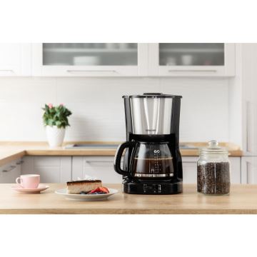 Sencor - Cafetera con goteo 1,25 l 1000W/230V