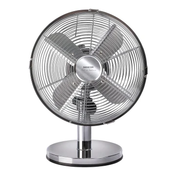 Sencor - Ventilador de mesa 30W/230V cromo brillante