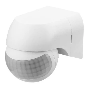 Sensor de movimiento para exterior PIR 180° IP44 blanco