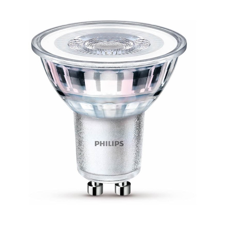 SET 10x Bombilla LED Philips GU10/4,6W/230V 2700K