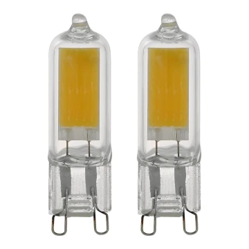 SET 2x Bombilla LED G9/2W/230V 4000K - Eglo 11677