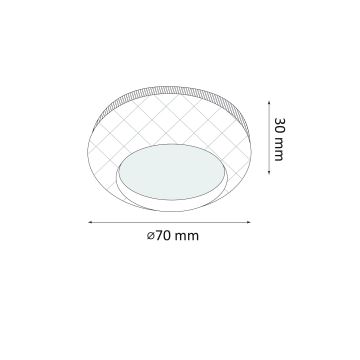 SET 2x LED Lámpara de orientación táctil LED/4,5V/3xAAA