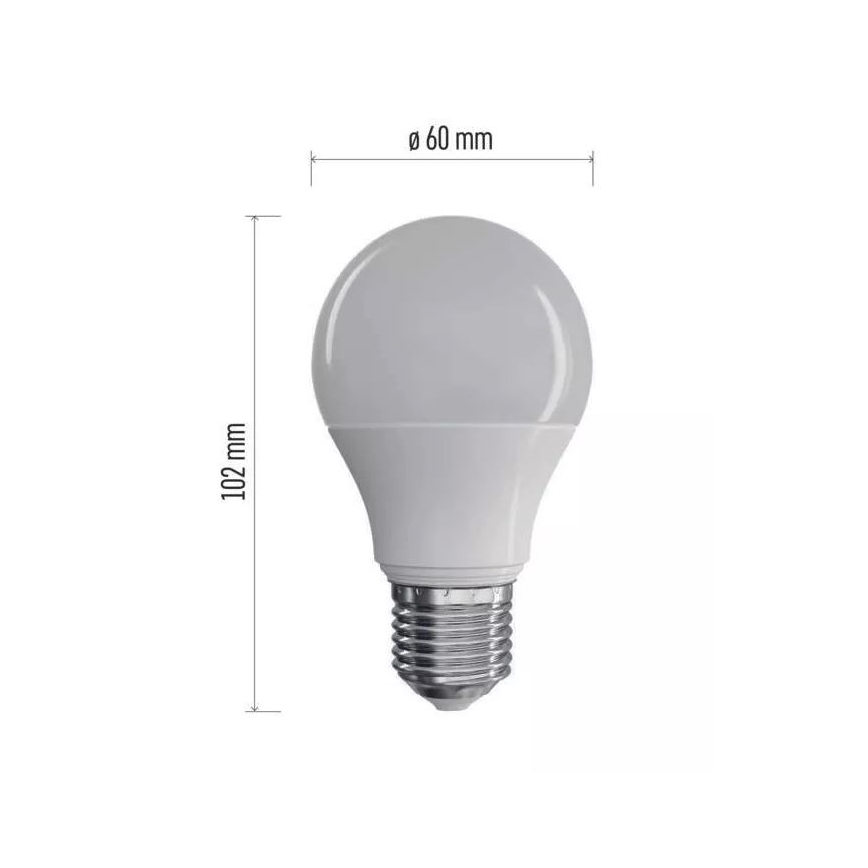 SET 3x Bombilla LED A60 E27/7,2W/230V 2700K CRI 94 Ra