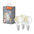 SET 3x Bombilla LED regulable SMART+ P40 E14/4,9W/230V 2700K Wi-Fi - Ledvance