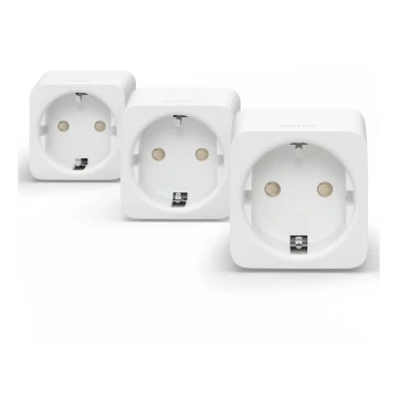 SET 3x Toma inteligente Philips Hue Smart plug EU