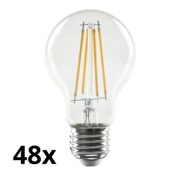 SET 48x Bombilla LED VINTAGE A70 E27/13W/230V 2700K