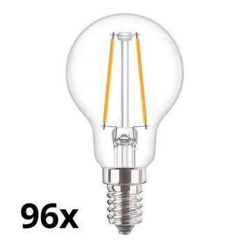 SET 96x Bombilla LED VINTAGE P45 E14/2W/230V 2700K