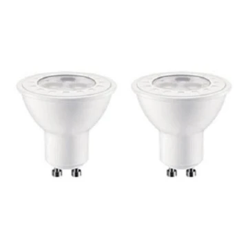 SET de 2x bombillas LED PAR16 GU10/4,7W/230V 2700K - Attralux