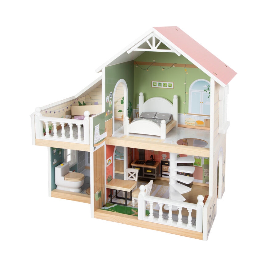 Small Foot - Casa de muñecas de madera Villa