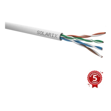 Solarix - Instalación cable CAT5E UTP PVC Eca 100m